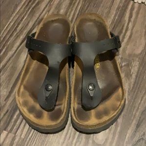 Black Birkenstocks